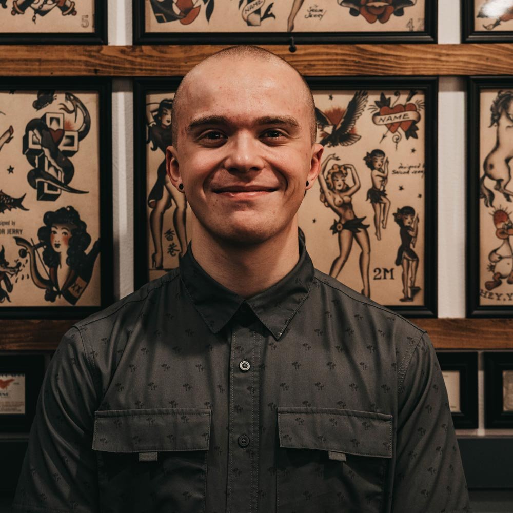 Nolan Downey Tattoo Artist at Unknown Tattoo Co. in Snohomish Washington
